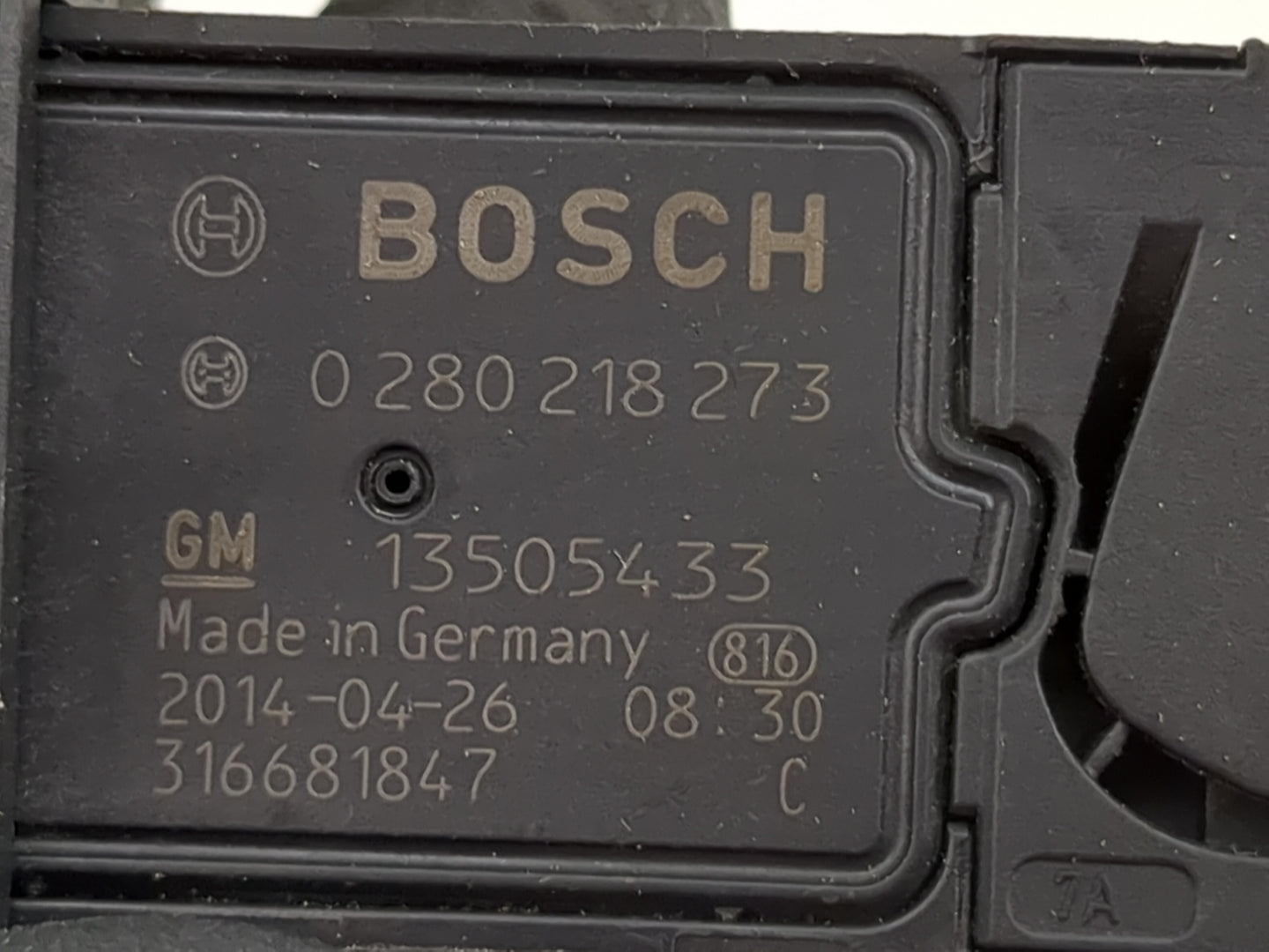 2012-2019 Chevrolet Cruze Mass Air Flow Meter Maf 1486630 - Oemusedautoparts1.com