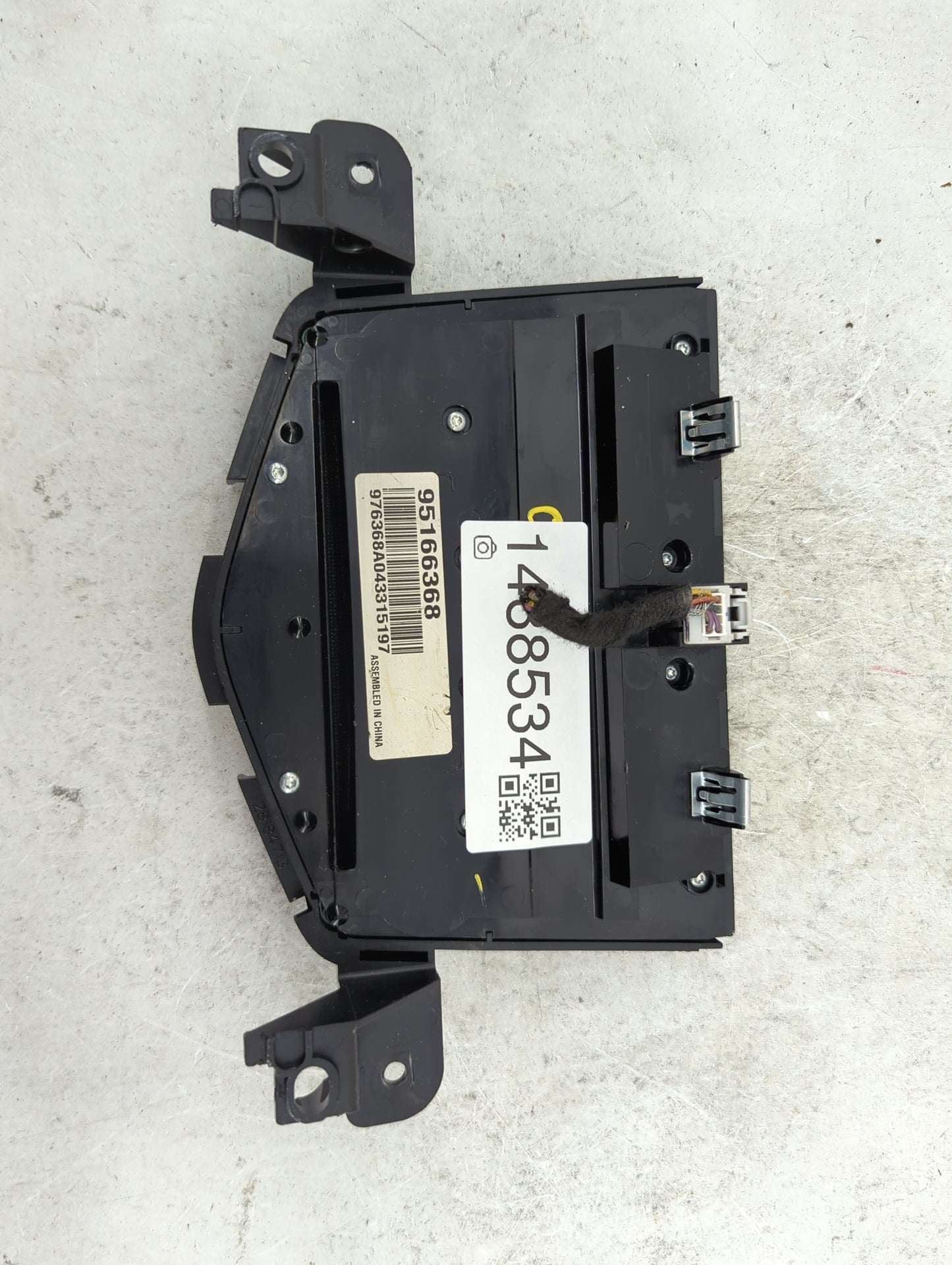 2014 Chevrolet Cruze Climate Control Module Temperature AC/Heater Replacement P/N:95166368 9763368A043315197 Fits OEM Used A