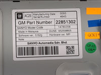 2012-2016 Chevrolet Cruze Information Display Screen 1491422 - Oemusedautoparts1.com