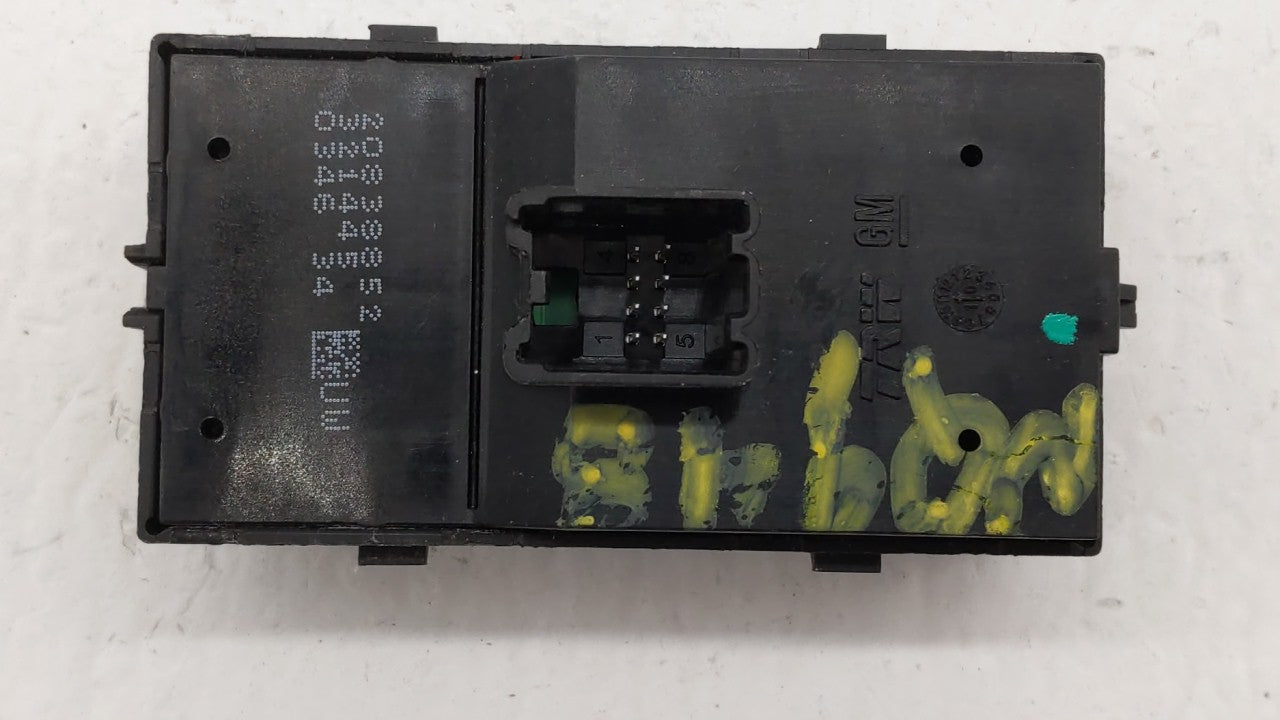 2011-2014 Chevrolet Cruze Master Power Window Switch Replacement Driver Side Left P/N:877569434 20838852 Fits OEM Used Auto 