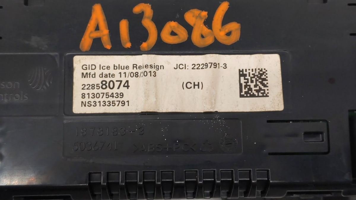 2011-2016 Chevrolet Cruze Information Radio Display Screen 284599 - Oemusedautoparts1.com