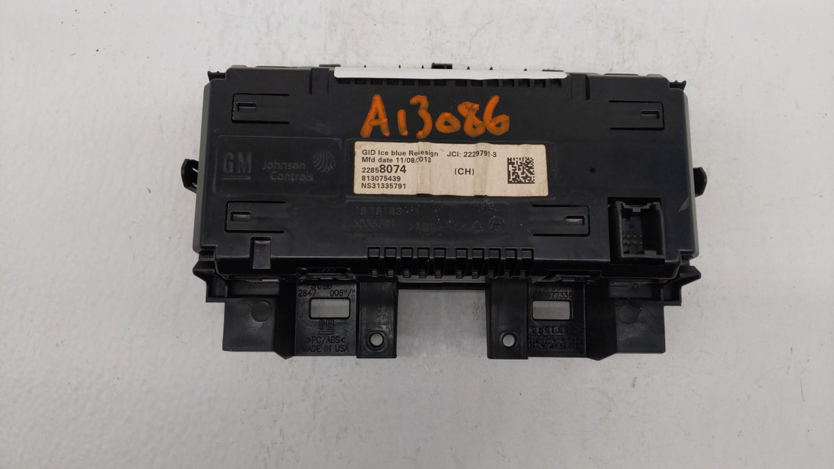 2011-2016 Chevrolet Cruze Information Radio Display Screen 284599 - Oemusedautoparts1.com