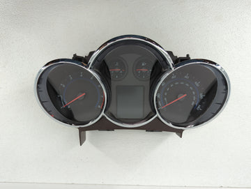 2013-2014 Chevrolet Cruze Instrument Cluster Speedometer Gauges P/N:95129376 Fits Fits 2013 2014 OEM Used Auto Parts - Oemus