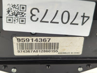 2011-2016 Chevrolet Cruze Radio Control Panel - Oemusedautoparts1.com