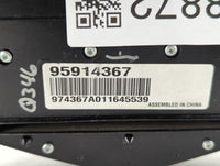 2011-2016 Chevrolet Cruze Radio Control Panel - Oemusedautoparts1.com