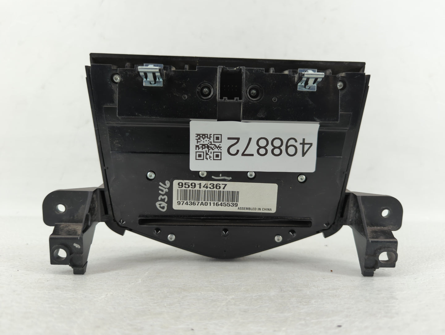 2011-2016 Chevrolet Cruze Radio Control Panel - Oemusedautoparts1.com