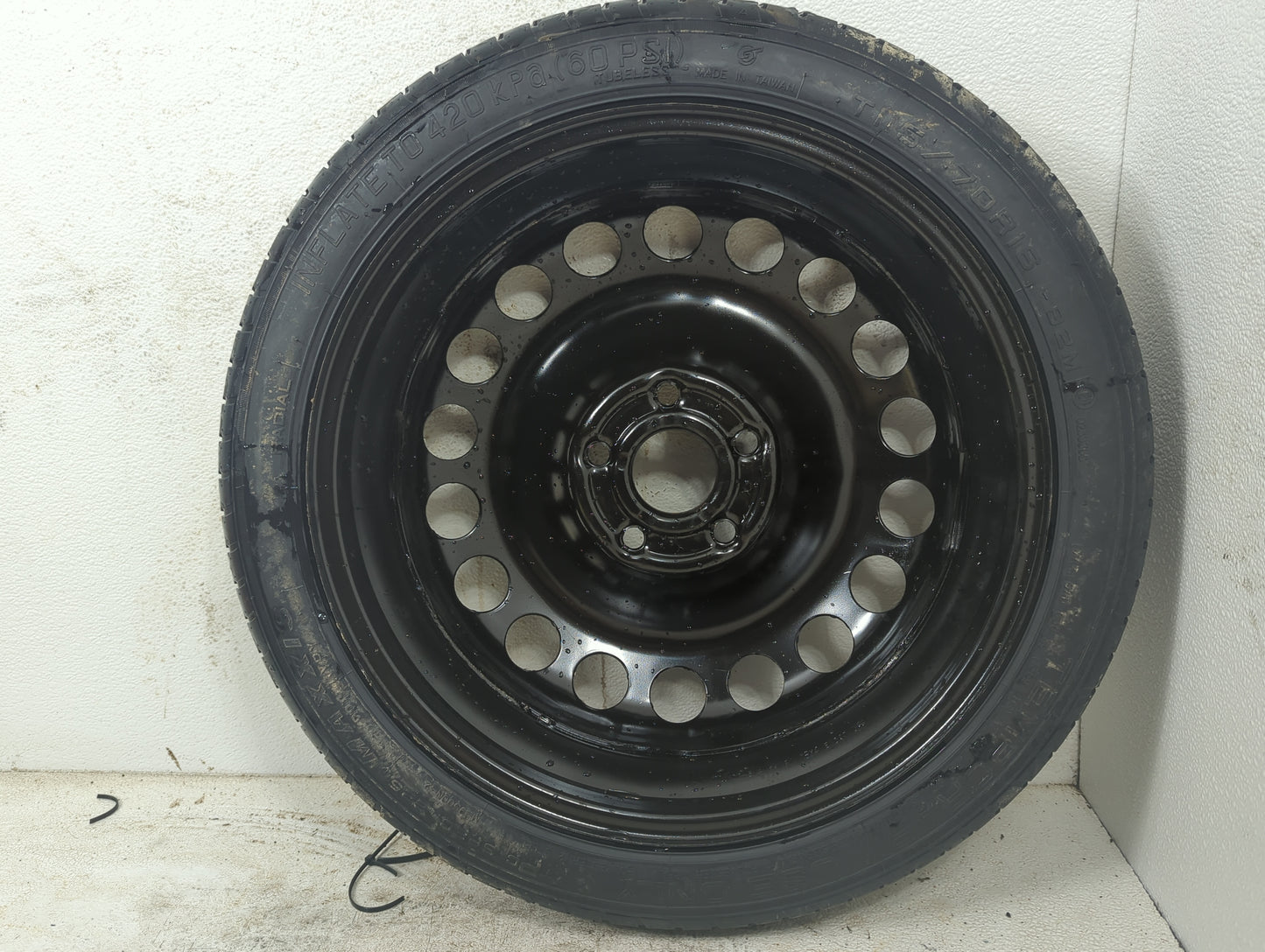 2014 Chevrolet Cruze Spare Donut Tire Wheel Rim Oem - Oemusedautoparts1.com