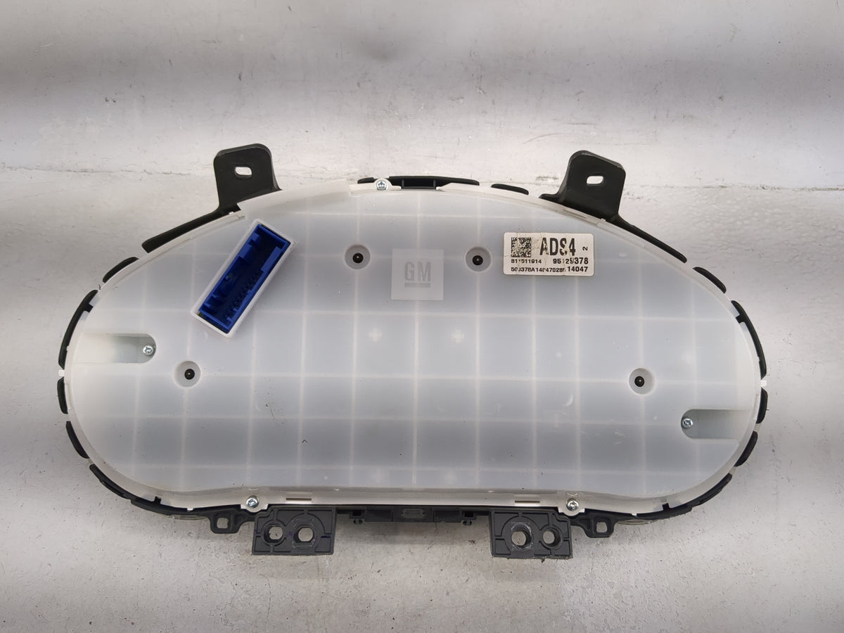 2013-2014 Chevrolet Cruze Instrument Cluster Speedometer Gauges P/N:95129378 81511914 Miles:152K Fits Fits 2013 2014 OEM Use