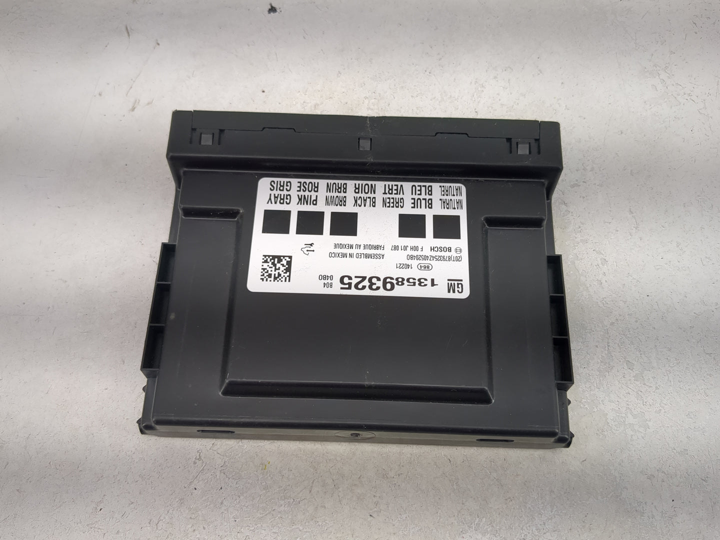 2013-2016 Chevrolet Cruze Body Control Module Bcm Inner Cabin Fuse Box 5030391 - Oemusedautoparts1.com