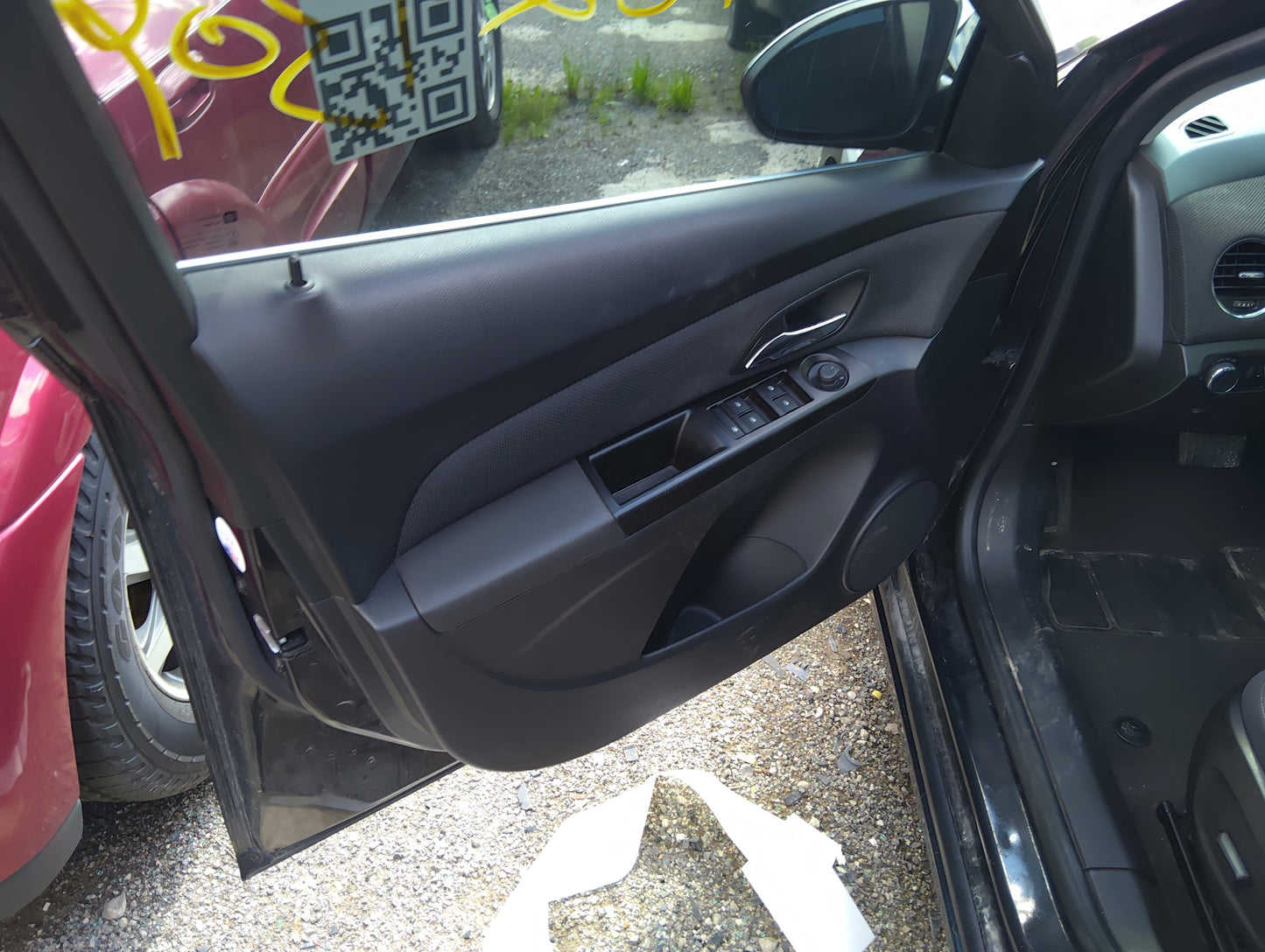 2014 Chevrolet Cruze Front Left Driver Interior Door Panel Trim 5030394 - Oemusedautoparts1.com