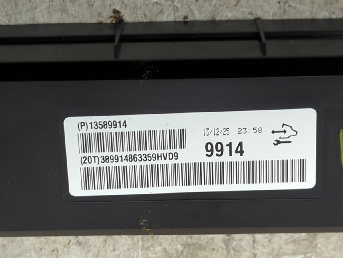 2014-2014 Chevrolet Cruze Communication Control Module 5030477 - Oemusedautoparts1.com