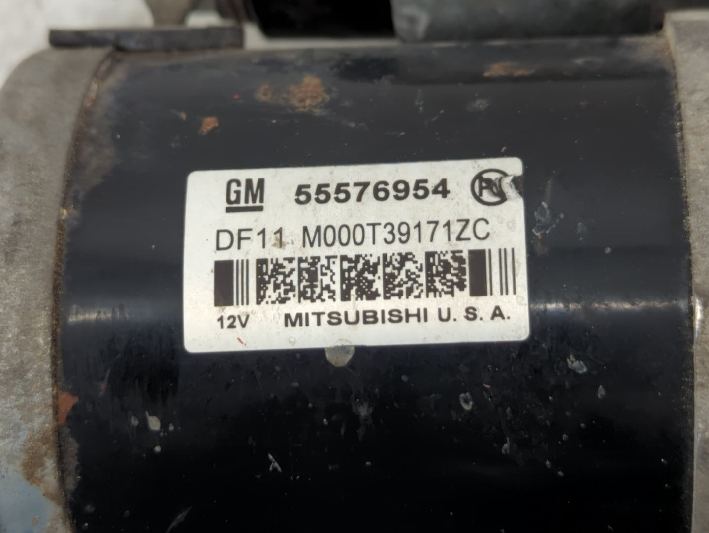 2011-2016 Chevrolet Cruze Car Starter Motor Solenoid OEM P/N:M000T39171ZC 55576954 Fits OEM Used Auto Parts - Oemusedautopar