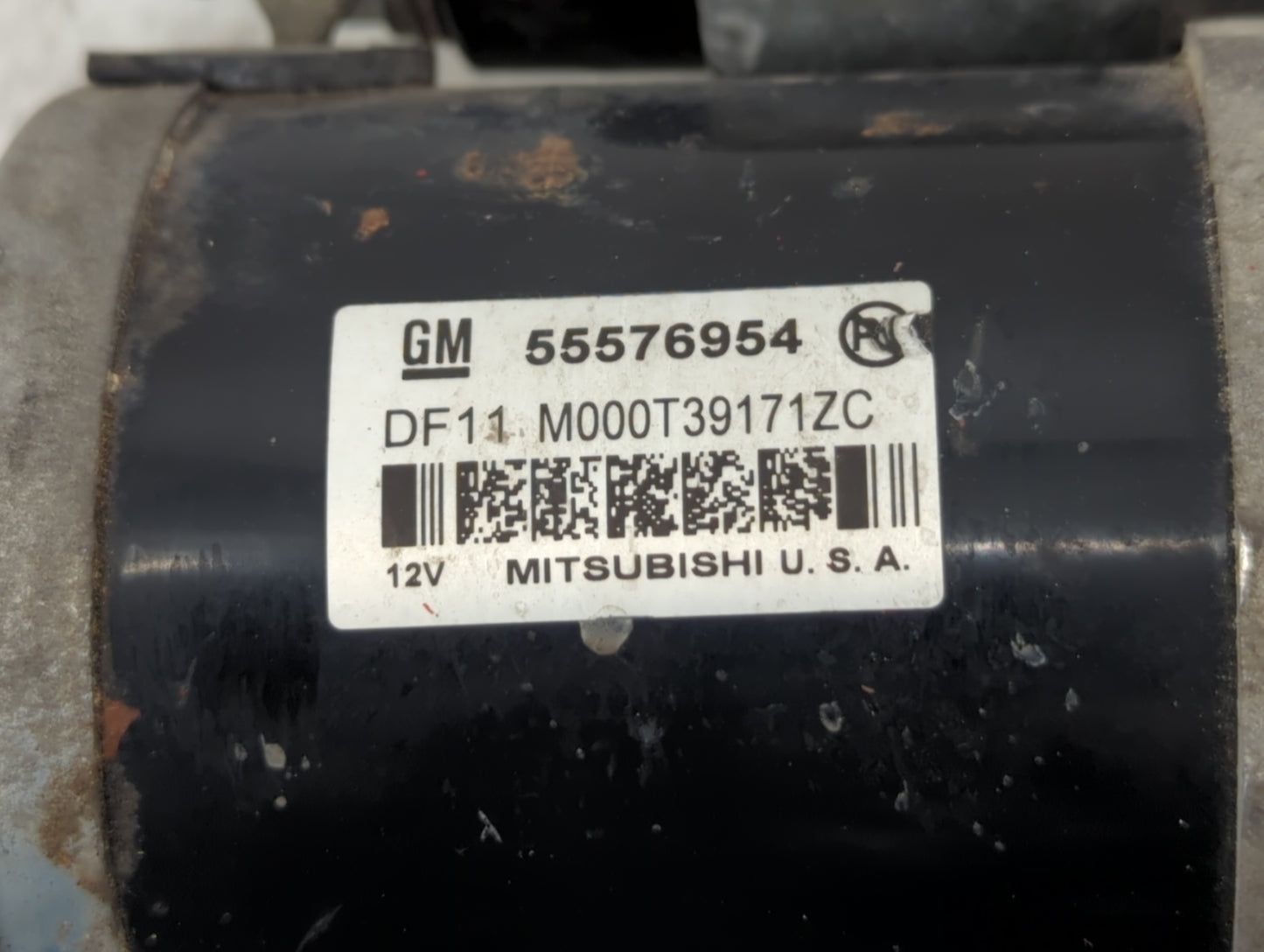 2011-2016 Chevrolet Cruze Car Starter Motor Solenoid OEM P/N:M000T39171ZC 55576954 Fits OEM Used Auto Parts - Oemusedautopar