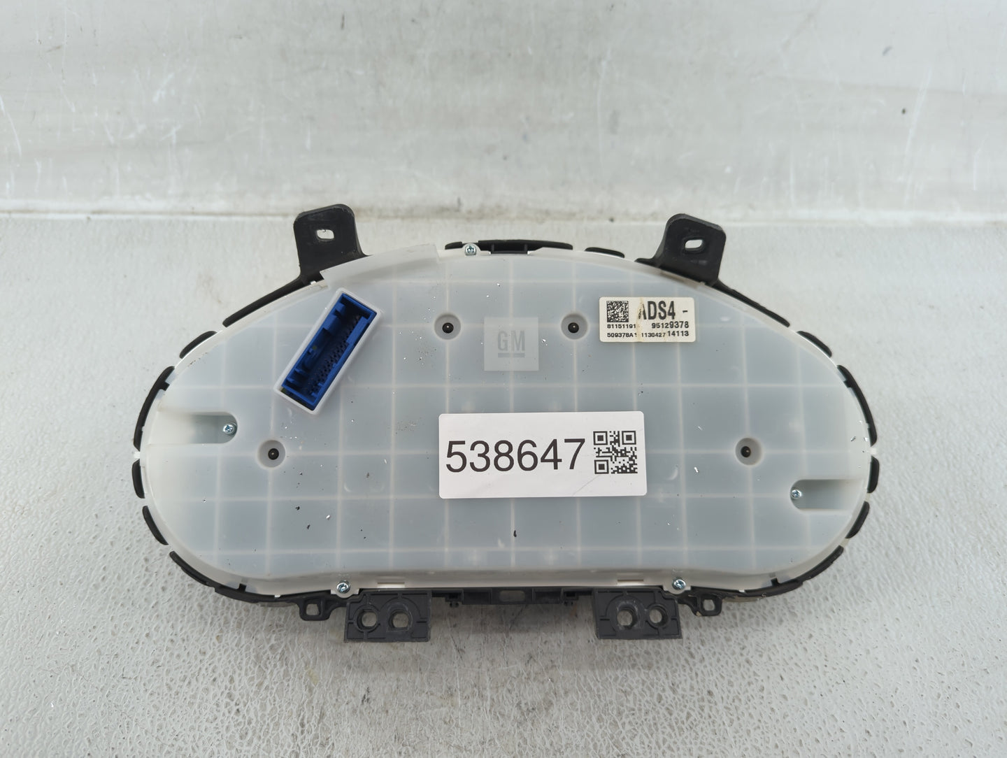 2013-2014 Chevrolet Cruze Instrument Cluster Speedometer Gauges P/N:95129378 Fits Fits 2013 2014 OEM Used Auto Parts - Oemus