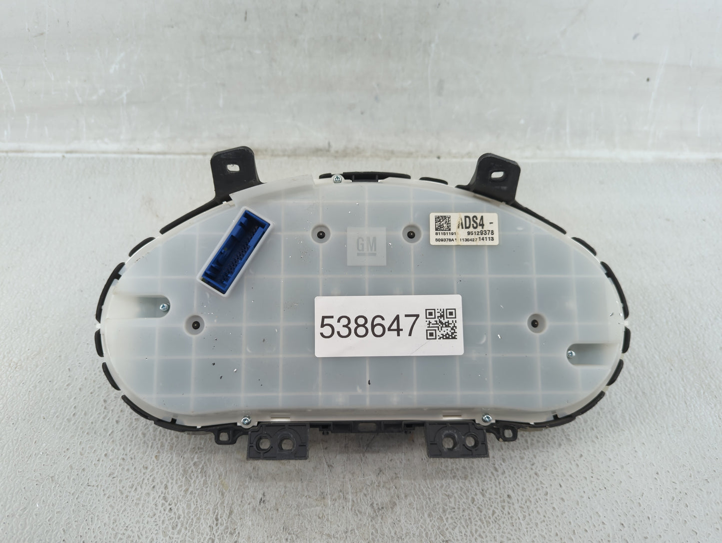 2013-2014 Chevrolet Cruze Instrument Cluster Speedometer Gauges P/N:95129378 Fits Fits 2013 2014 OEM Used Auto Parts - Oemus