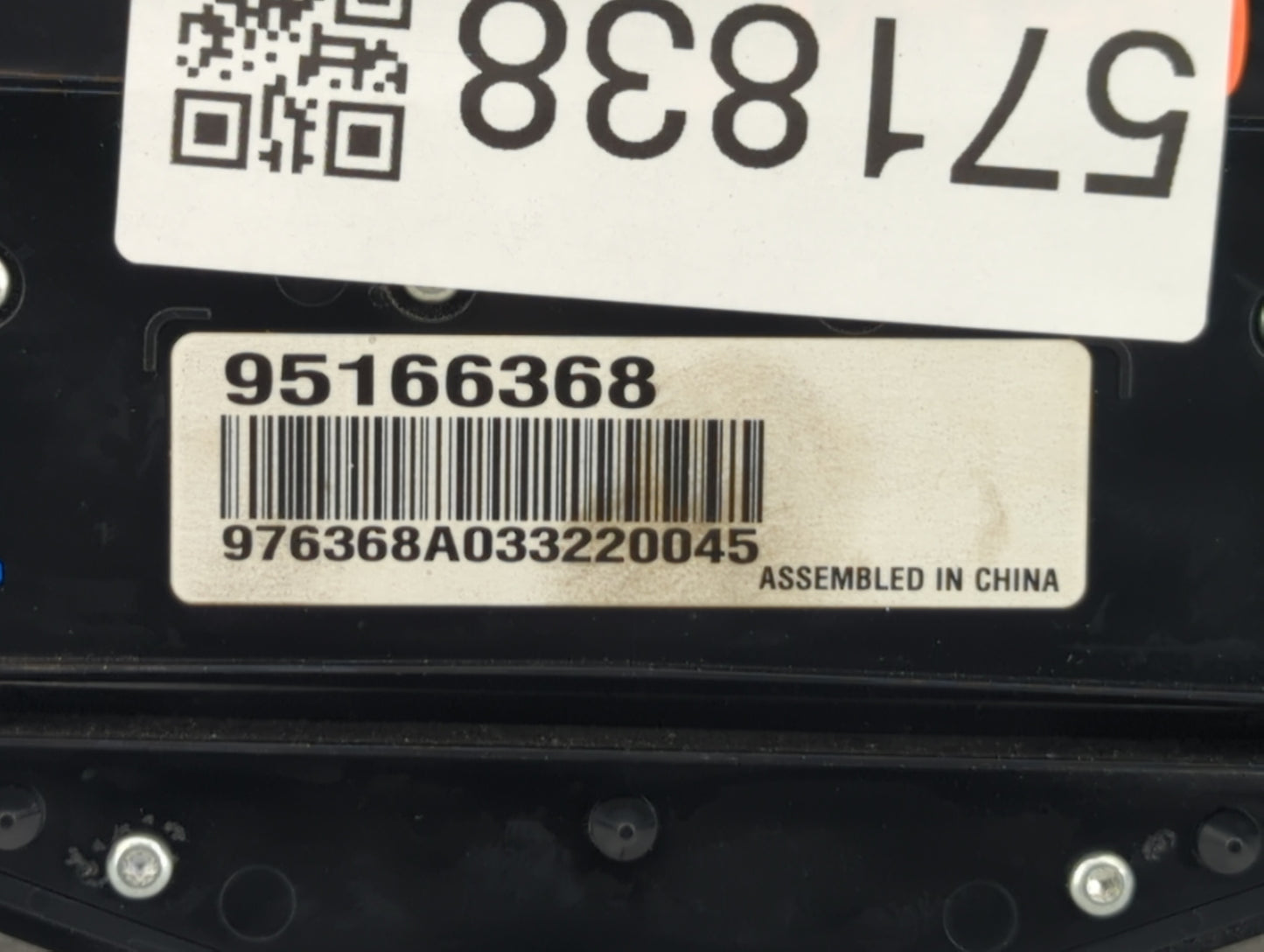2013-2016 Chevrolet Cruze Radio AM FM Cd Player Receiver Replacement P/N:95166368 Fits Fits 2013 2014 2015 2016 OEM Used Aut