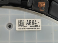 2013-2014 Chevrolet Cruze Instrument Cluster Speedometer Gauges P/N:AGH4-94560794 Fits Fits 2013 2014 OEM Used Auto Parts - 