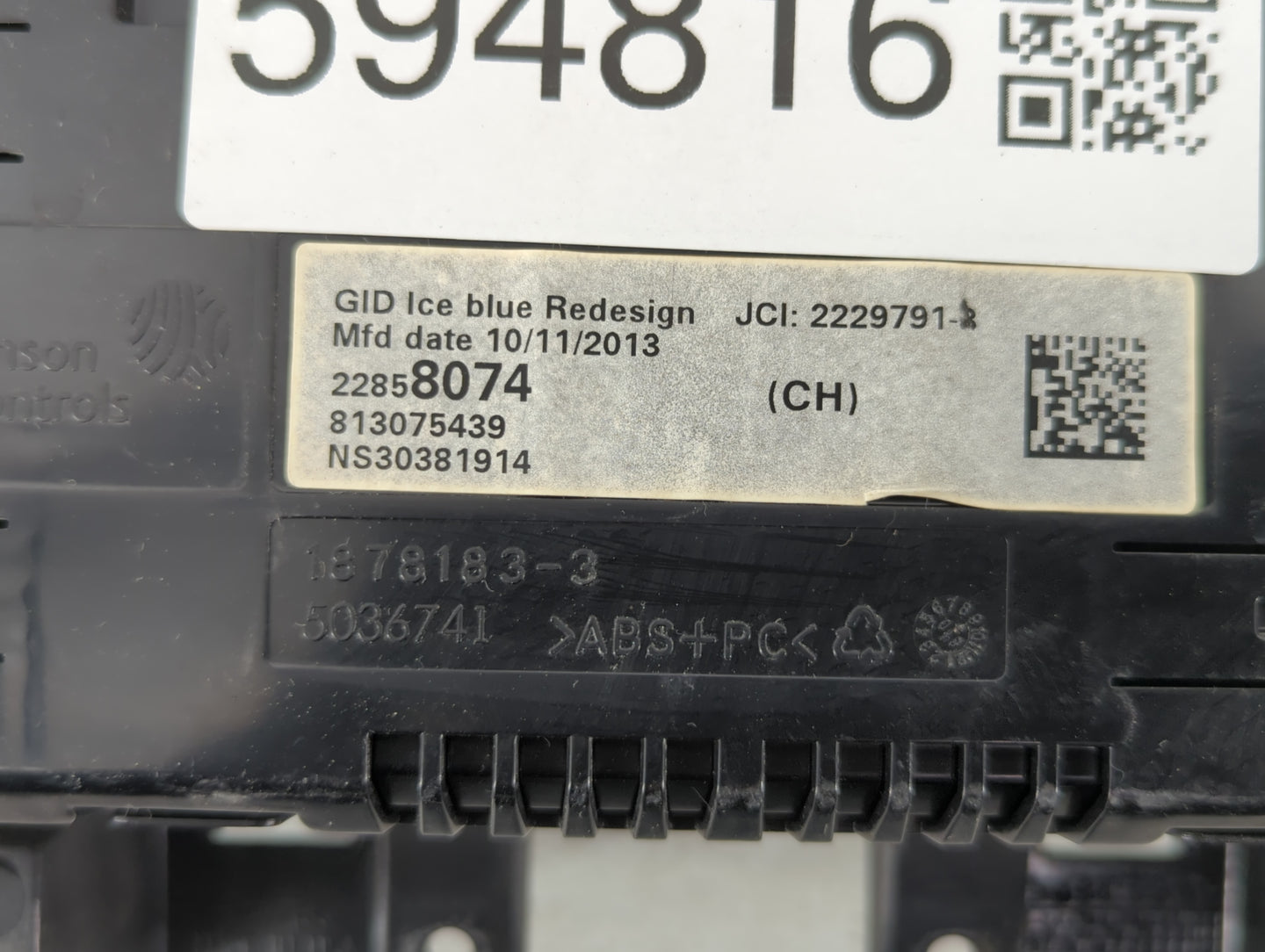 2011-2016 Chevrolet Cruze Information Display Screen - Oemusedautoparts1.com