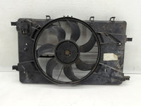 2011-2016 Chevrolet Cruze Left Radiator Fan Motor Assembly Black - Oemusedautoparts1.com