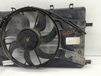 2011-2016 Chevrolet Cruze Left Radiator Fan Motor Assembly Black - Oemusedautoparts1.com