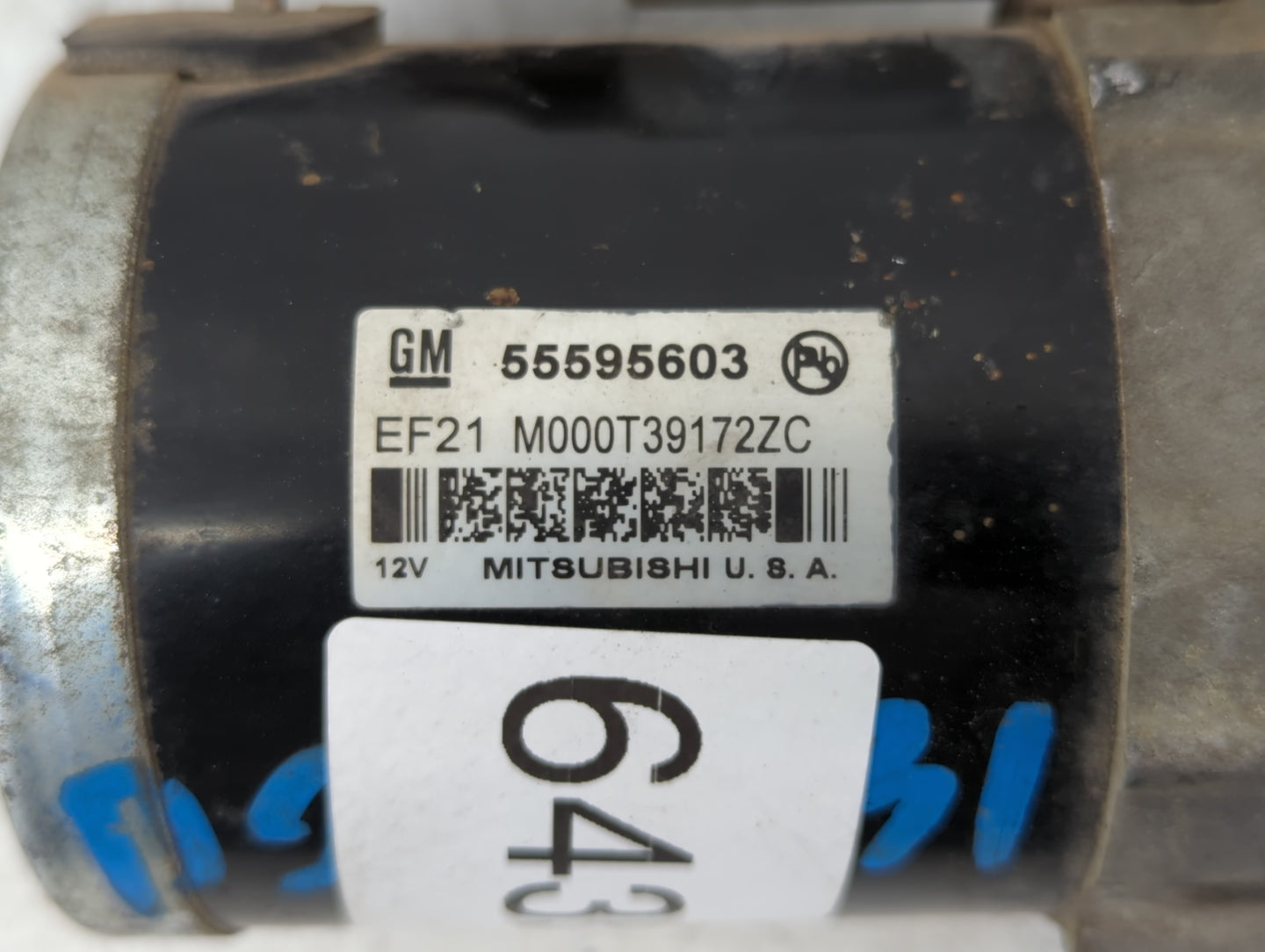 2011-2016 Chevrolet Cruze Car Starter Motor Solenoid OEM P/N:55595603 Fits OEM Used Auto Parts - Oemusedautoparts1.com