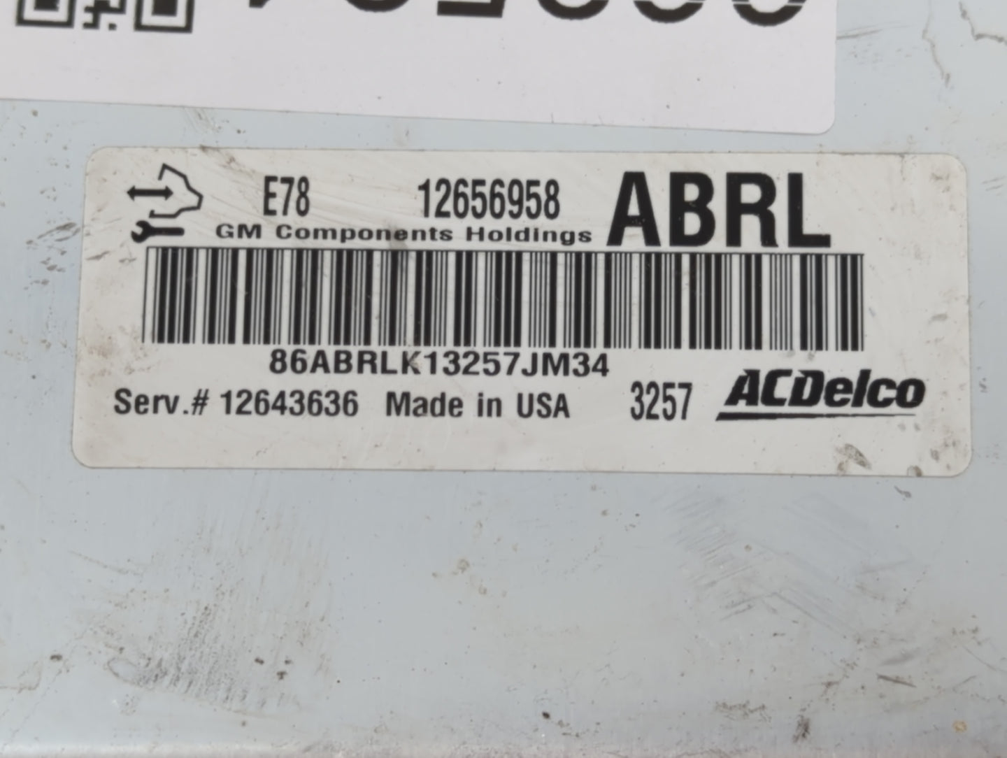2012-2016 Chevrolet Cruze PCM Engine Control Computer ECU ECM PCU OEM P/N:12656958 12643636 Fits OEM Used Auto Parts - Oemus