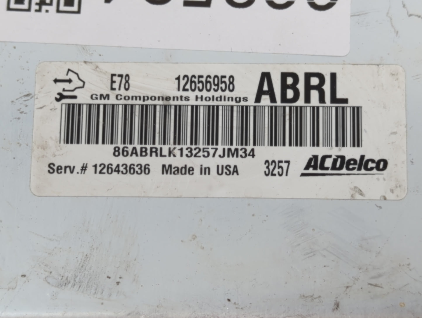 2012-2016 Chevrolet Cruze PCM Engine Control Computer ECU ECM PCU OEM P/N:12656958 12643636 Fits OEM Used Auto Parts - Oemus