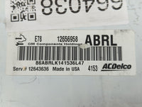 2012-2016 Chevrolet Cruze PCM Engine Control Computer ECU ECM PCU OEM P/N:12656958 12643636 Fits OEM Used Auto Parts - Oemus