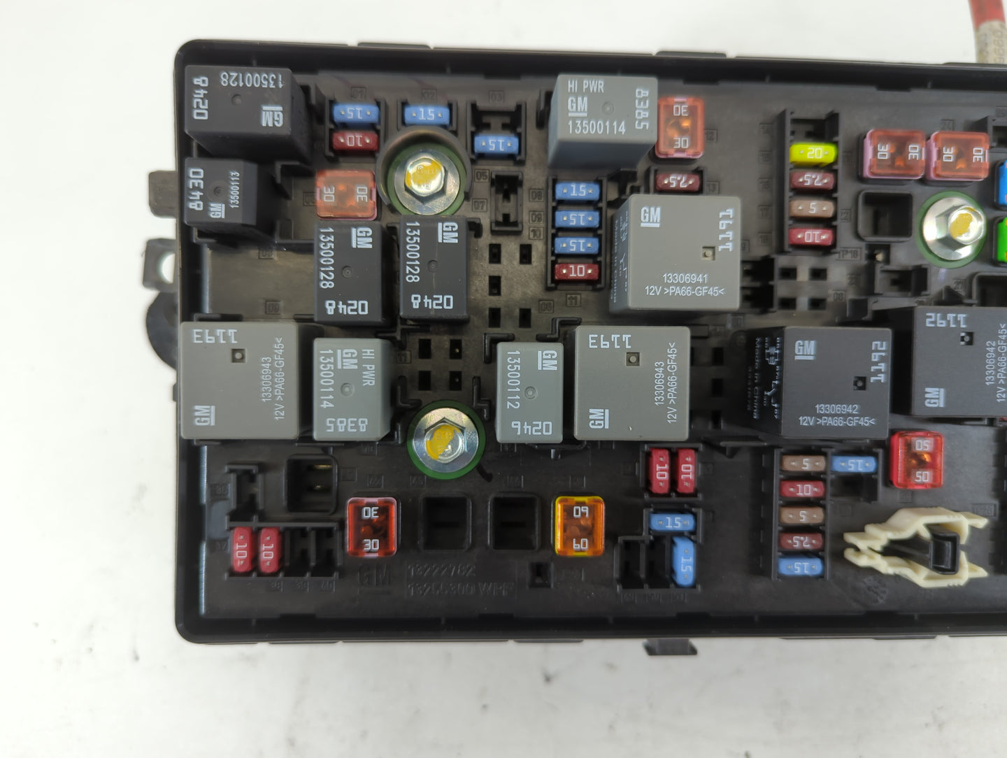 2011-2014 Chevrolet Cruze Fusebox Fuse Box Panel Relay Module P/N:6200 390874, 95216200_02 Fits Fits 2011 2012 2013 2014 OEM