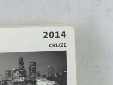 2014 Chevrolet Cruze Owners Manual Book Guide OEM Used Auto Parts