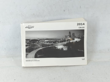 2014 Chevrolet Cruze Owners Manual Book Guide OEM Used Auto Parts - Oemusedautoparts1.com