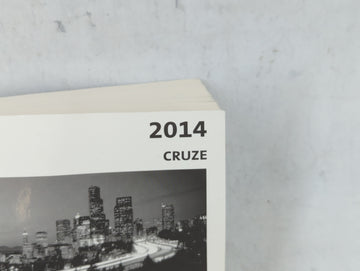 2014 Chevrolet Cruze Owners Manual Book Guide OEM Used Auto Parts