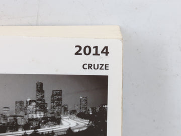 2014 Chevrolet Cruze Owners Manual Book Guide P/N:22895907 A OEM Used Auto Parts