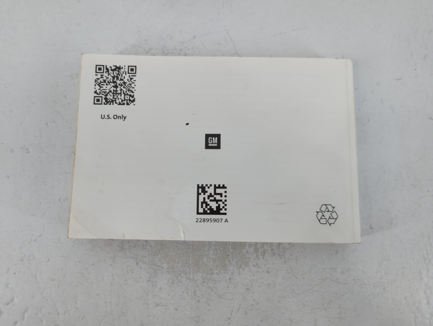 2014 Chevrolet Cruze Owners Manual Book Guide P/N:22895907 A OEM Used Auto Parts - Oemusedautoparts1.com