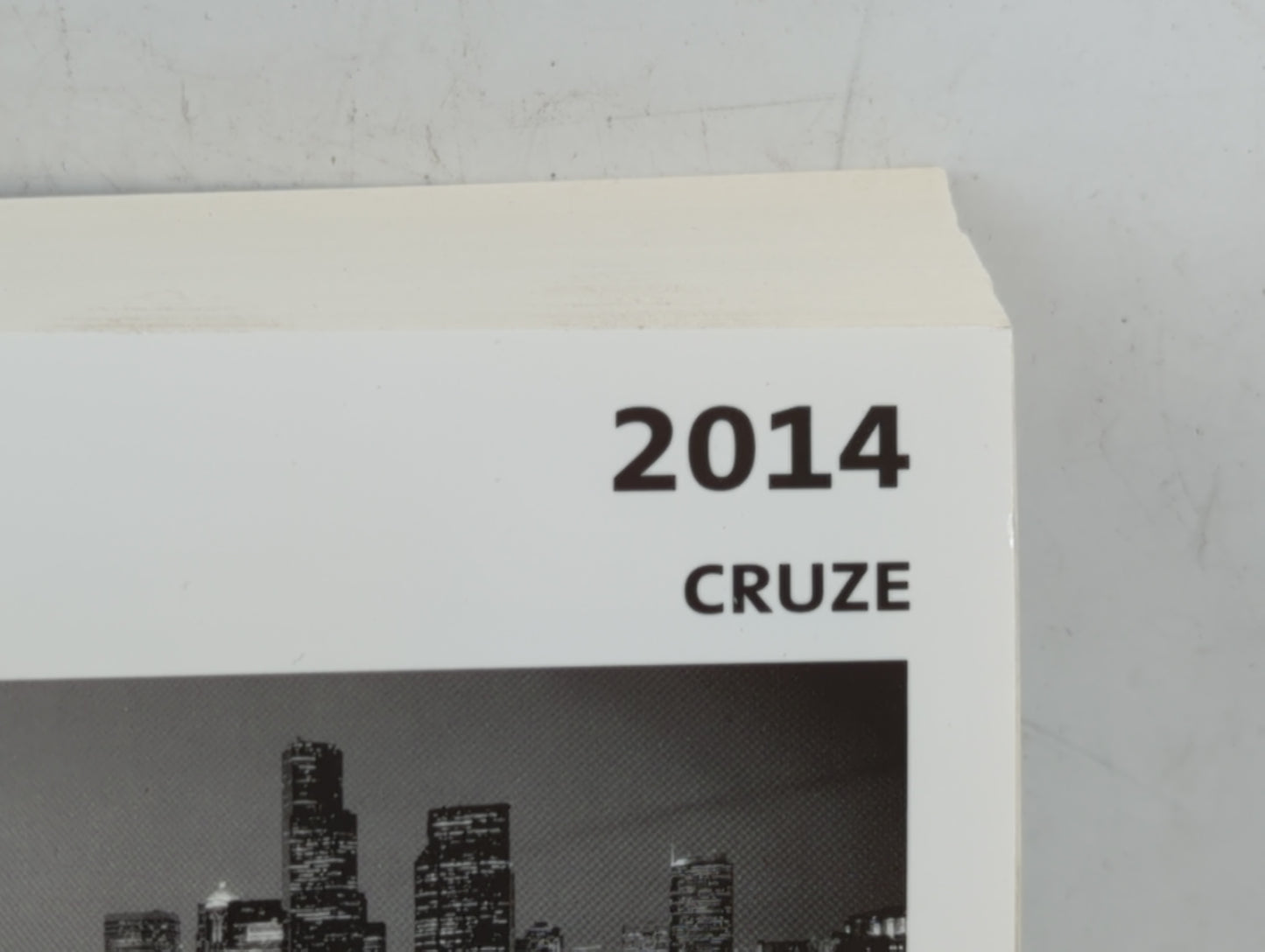 2014 Chevrolet Cruze Owners Manual Book Guide P/N:22895907 A OEM Used Auto Parts - Oemusedautoparts1.com