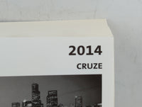 2014 Chevrolet Cruze Owners Manual Book Guide P/N:22895907 A OEM Used Auto Parts - Oemusedautoparts1.com
