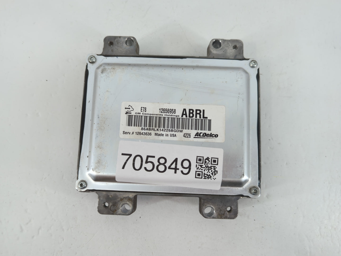 2012-2016 Chevrolet Cruze PCM Engine Control Computer ECU ECM PCU OEM P/N:12643636 12656958 Fits OEM Used Auto Parts - Oemus