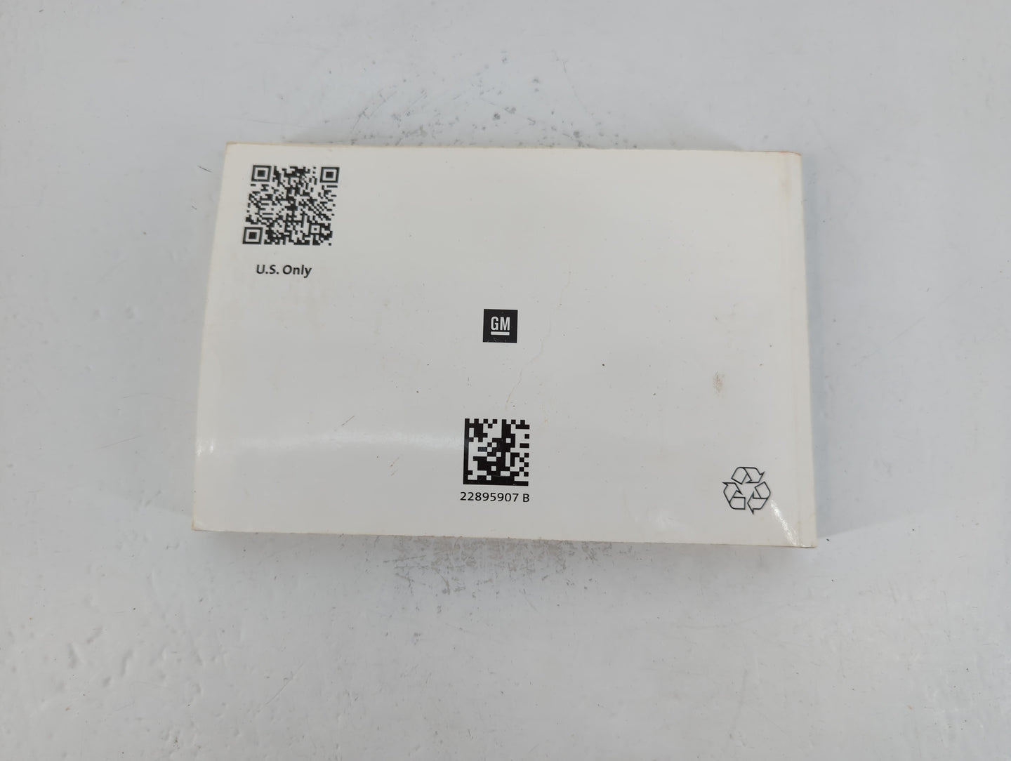 2014 Chevrolet Cruze Owners Manual Book Guide P/N:22895907 B OEM Used Auto Parts - Oemusedautoparts1.com