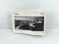 2014 Chevrolet Cruze Owners Manual Book Guide P/N:22895907 B OEM Used Auto Parts - Oemusedautoparts1.com