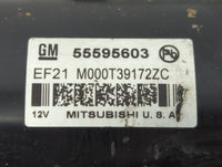 2011-2016 Chevrolet Cruze Car Starter Motor Solenoid OEM P/N:55595603 M000T39172ZC Fits OEM Used Auto Parts - Oemusedautopar