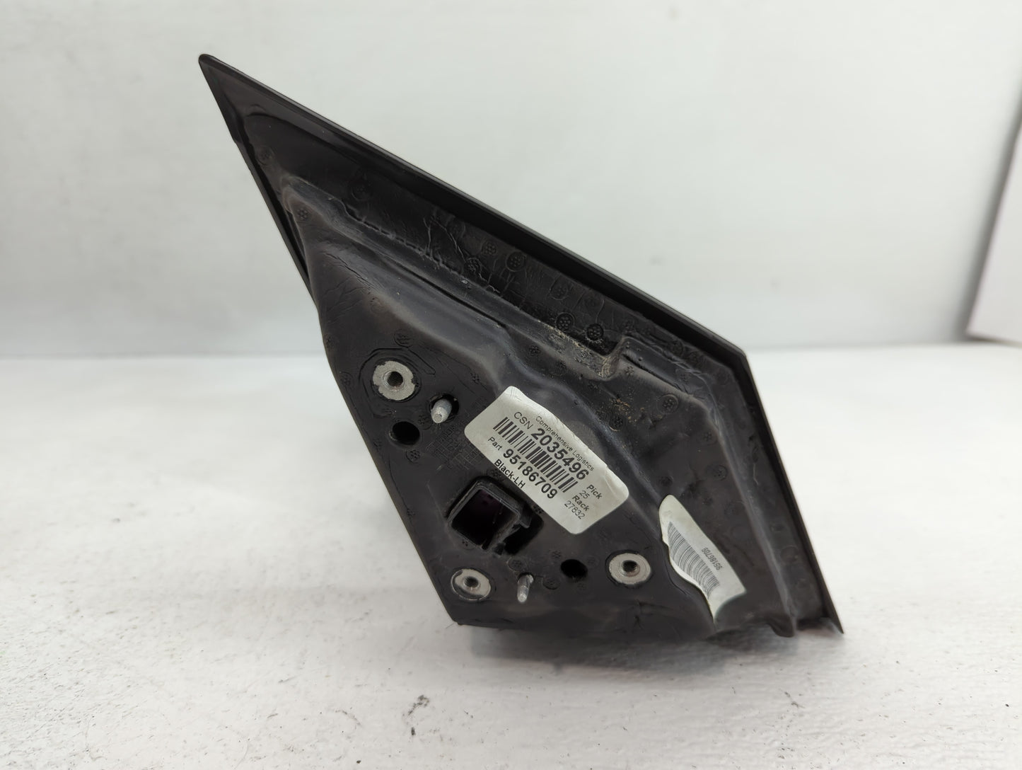 2011-2016 Chevrolet Cruze Driver Left Side View Manual Door Mirror Black - Oemusedautoparts1.com