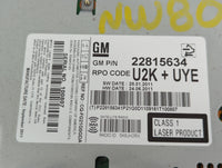 2011-2016 Chevrolet Cruze Radio AM FM Cd Player Receiver Replacement P/N:22815634 Fits Fits 2011 2012 2013 2014 2015 2016 OE