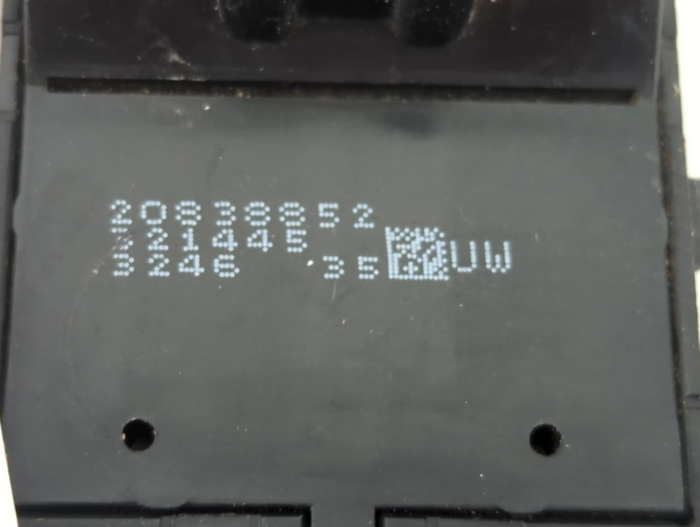 2011-2014 Chevrolet Cruze Master Power Window Switch Replacement Driver Side Left P/N:321445 20838852 Fits OEM Used Auto Par