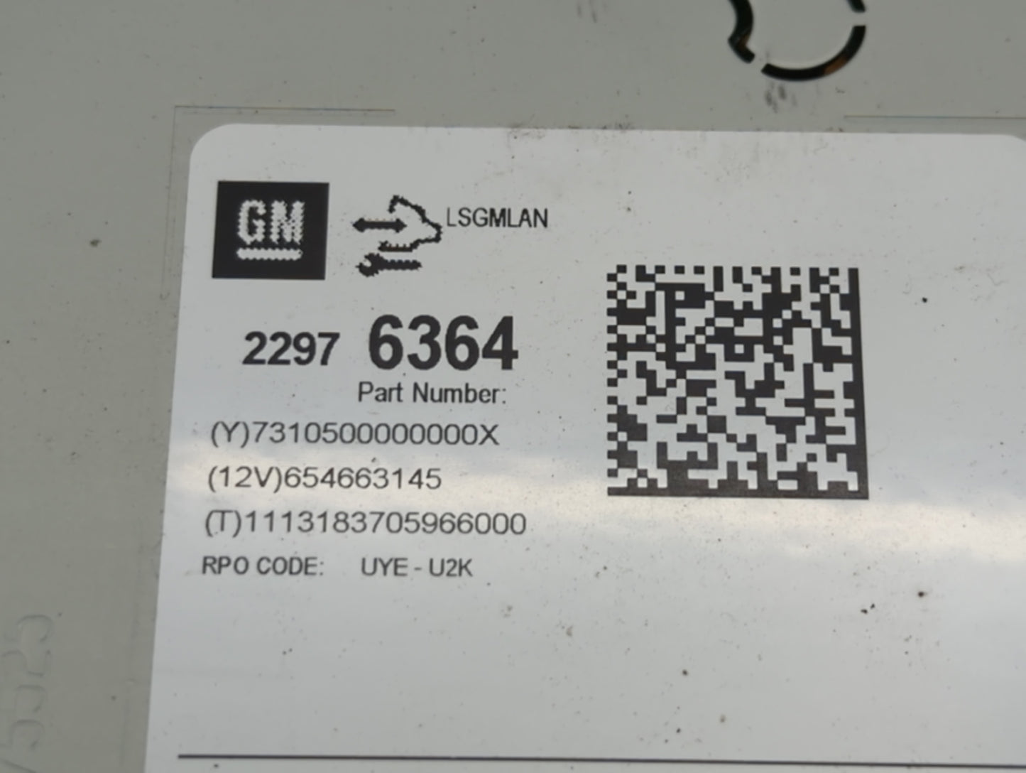 2014 Chevrolet Cruze Radio AM FM Cd Player Receiver Replacement P/N:22976364 Fits OEM Used Auto Parts - Oemusedautoparts1.co