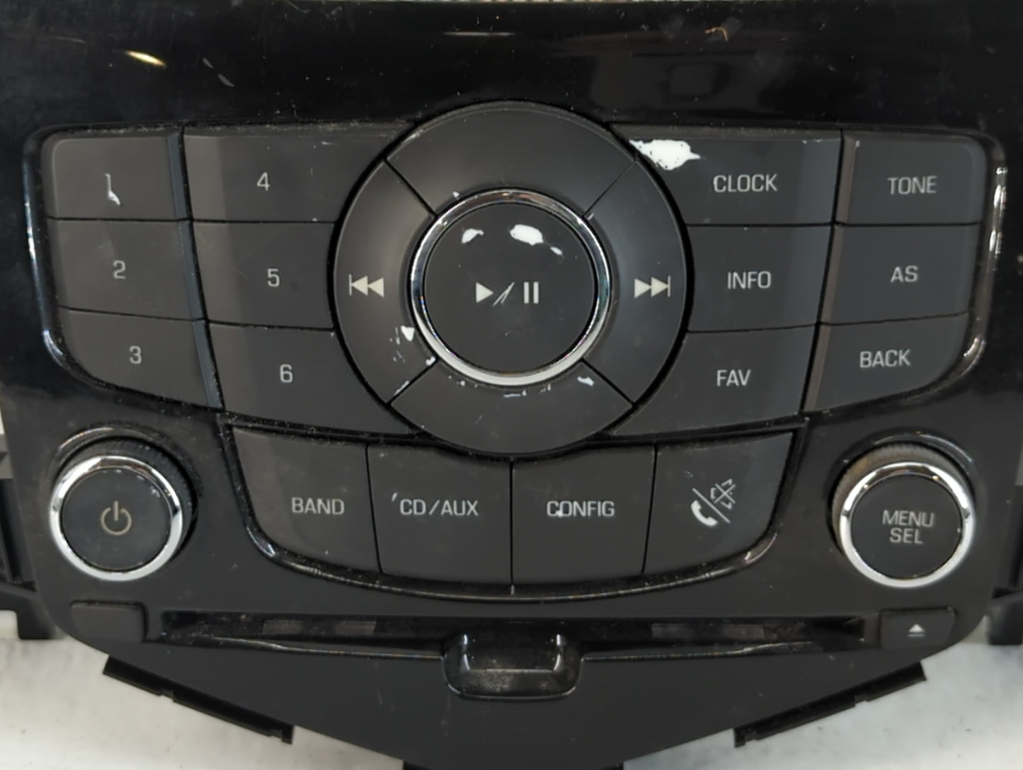 2011-2016 Chevrolet Cruze Radio AM FM Cd Player Receiver Replacement P/N:95914367 Fits Fits 2011 2012 2013 2014 2015 2016 OE