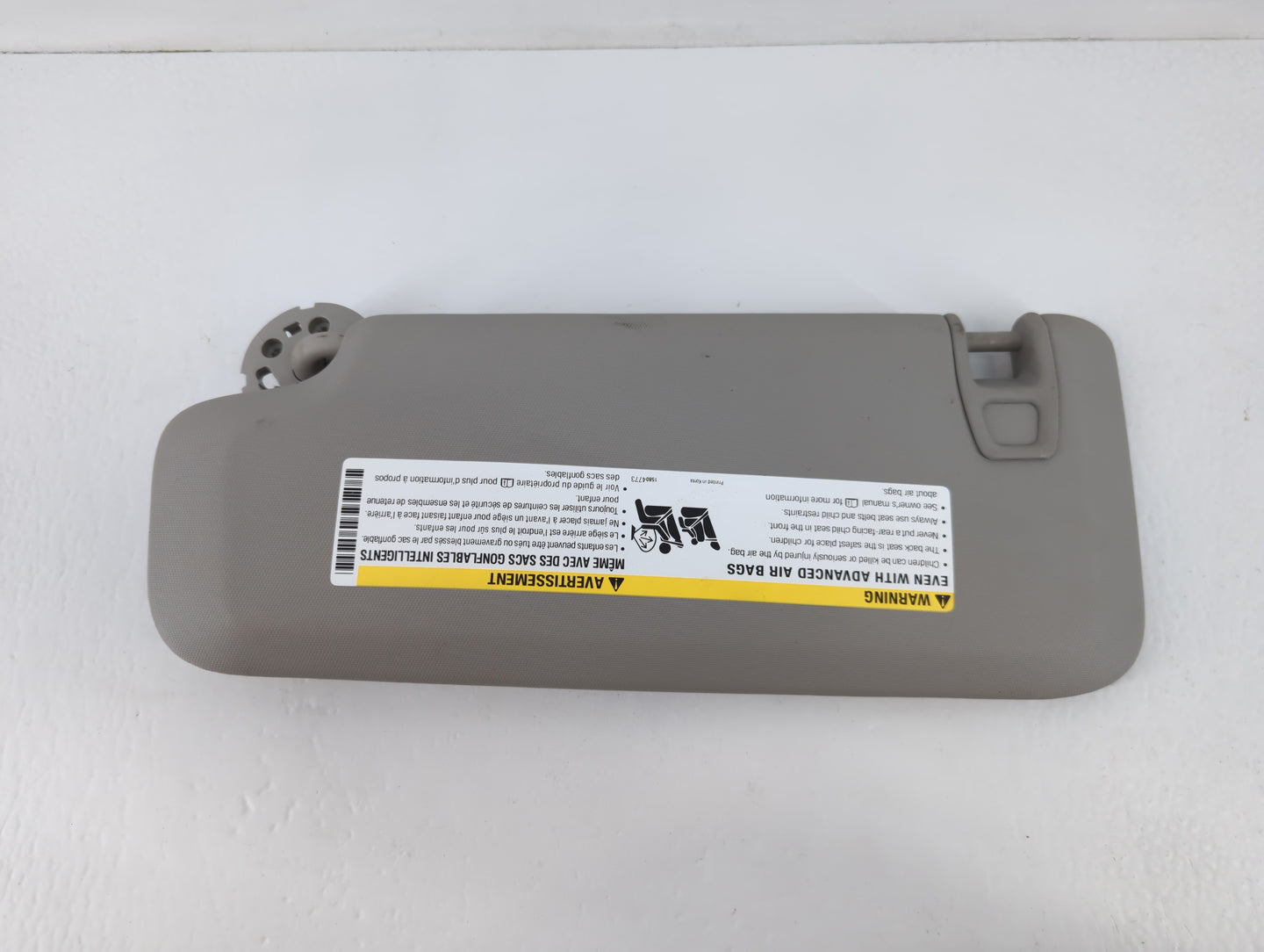 2011-2016 Chevrolet Cruze Sun Visor Shade Replacement Passenger Right Mirror Fits Fits 2011 2012 2013 2014 2015 2016 OEM Use