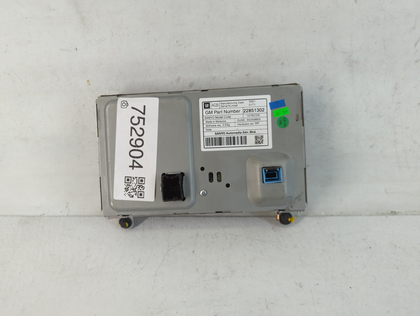 2011-2016 Chevrolet Cruze Information Display Screen - Oemusedautoparts1.com