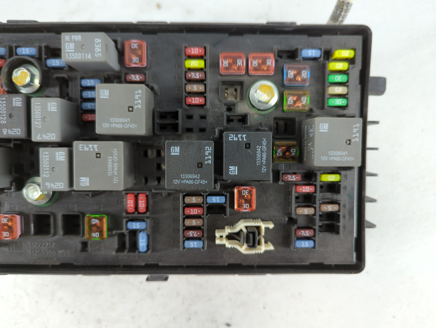 2011-2014 Chevrolet Cruze Fusebox Fuse Box Panel Relay Module P/N:95942232_01 Fits Fits 2011 2012 2013 2014 OEM Used Auto Pa