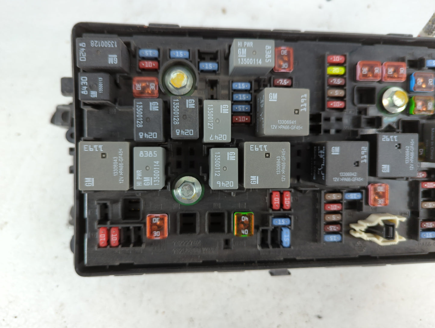 2011-2014 Chevrolet Cruze Fusebox Fuse Box Panel Relay Module P/N:95942232_01 Fits Fits 2011 2012 2013 2014 OEM Used Auto Pa