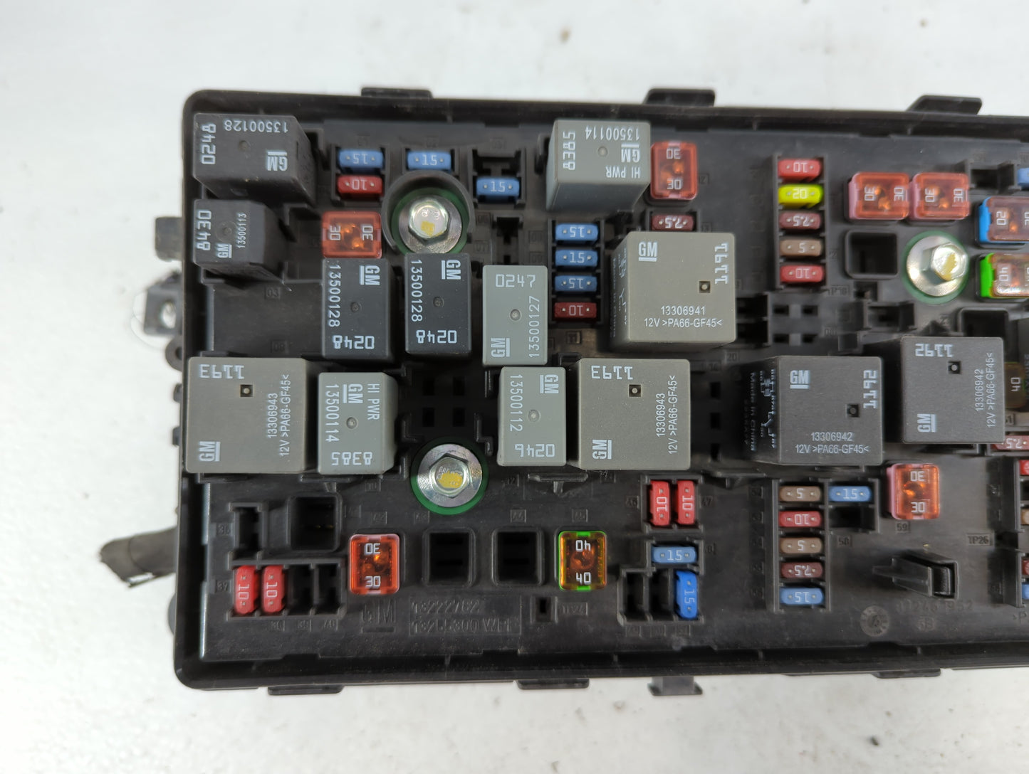 2011-2014 Chevrolet Cruze Fusebox Fuse Box Panel Relay Module P/N:95942232_01 Fits Fits 2011 2012 2013 2014 OEM Used Auto Pa